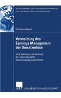 Vermeidung Des Earnings Management Der Umsatzerlöse