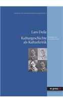 Kulturgeschichte ALS Kulturkritik