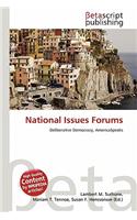 National Issues Forums: (English)