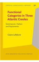 Functional Categories in Three Atlantic Creoles: Saramaccan, Haitian and Papiamentu