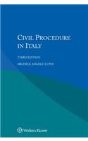 Civil Procedure in Italy