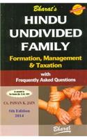 Hindu Undivided Family Formation, Managements & Taxation