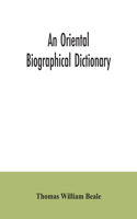 oriental biographical dictionary