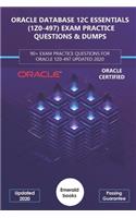 Oracle Database 12c Essentials (1z0-497) Exam Practice Questions & Dumps