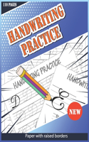 Handwriting Practice Paper With Raised Borders
