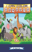 I Can Color Animals