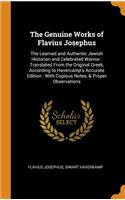 The Genuine Works of Flavius Josephus