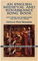 An English Medieval and Renaissance Song Book