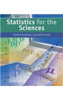 Statistics for The Sciences