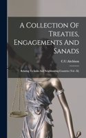 Collection Of Treaties, Engagements And Sanads