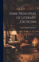 Some Principles of Literary Criticism