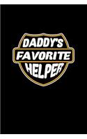 Daddy's favorite helper: Notebook Journal Diary 110 Lined pages