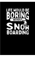 Life Would Be Boring Without Snow Boarding