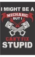 Notebook for car auto mechanic tuner and racer