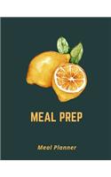 Meal Prep: Weekly Menu Planner 8.5x11