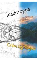 Landscape Coloring Pages