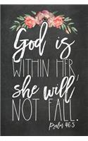 God Is Within Her She Will Not Fall Psalm 46