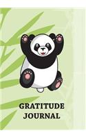 Gratitude Journal: A great way to help kids learn to be grateful within 90 days (panda theme for girls)