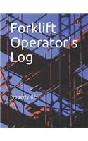 Forklift Operator's Log