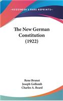 The New German Constitution (1922)