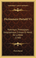 Dictionnaire Portatif V1