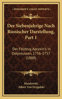 Der Siebenjahrige Nach Russischer Darstellung, Part 1