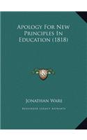 Apology For New Principles In Education (1818)
