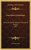 Concordance Systematique: Servant De Table De Matieres A L'Ouvrage De Reaumur (1802)