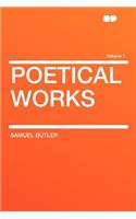 Poetical Works Volume 1: (English)