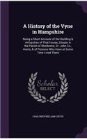 History of the Vyne in Hampshire