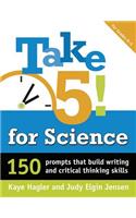 Take Five! for Science Teacher Mentor Text Package (Grades 3-5)