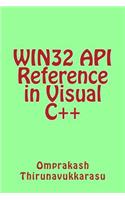 WIN32 API Reference in Visual C++