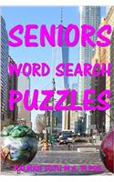 Seniors Word Search Puzzles