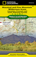 Mazatal & Pine Mountain Wilderness Areas, Coconino And Tonto National Forests: Trails Illustrated Other Rec. Areas
