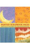 Painted Scrapbook Pages
