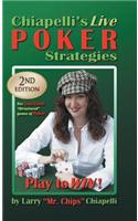Chiapelli's Live Poker Strategies: (2nd Edition)(English)