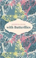 Address Book with Butterflies