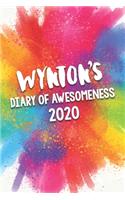 Wynton's Diary of Awesomeness 2020