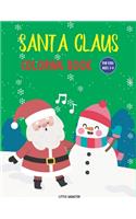 Santa Claus colouring books