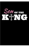 Son of the King: Journal / Notebook / Diary Gift - 6"x9" - 120 pages - White Lined Paper - Matte Cover