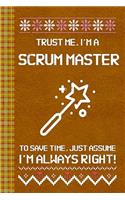 I'm a Scrum Master! I'm Always Right! Ugly Xmas Sweater Design