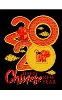2020 Happy Chinese New Year: Weekly Planner Calendar January 2020 - December 2020