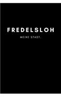 Fredelsloh: Notizbuch, Notizblock, Notebook - 120 freie Seiten mit Rahmen, DIN A5 (6x9 Zoll) - Notizen, Termine, Ideen, Skizzen, Planer, Tagebuch, Organisation 