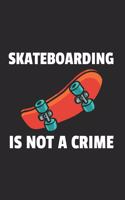Skateboarden Skateboard Notizbuch