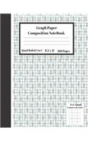 Graph Composition Notebook 4 Squares per inch 4x4 Quad Ruled 4 to 1 / 8.5 x 11 100 Sheets: Cute Pineapple Fruits Gift Notepad / Grid Squared Paper Back To School Gift Notebook For Math Teens Science Adults Students Programmers note taking 