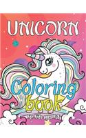 Unicorn Coloring Book for Kids Ages 4-8