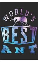 Ameise Notizbuch: Ameise Notizbuch die Perfekte Geschenkidee für Tierliebhaber und Ameisen Freunde. Das Taschenbuch hat 120 weiße Seiten mit Punktraster die dich beim