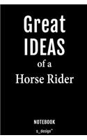 Notebook for Horse Riders / Horse Rider