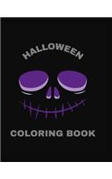 Halloween Coloring Book: Coloring Toy Gifts for Toddlers, Kids, Children or Adult Relaxtion - Cute Easy and Relaxing Large Print Birthday Gifts