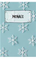Monaco: Ruled Travel Diary Notebook or Journey Journal - Lined Trip Pocketbook for Men and Women with Lines